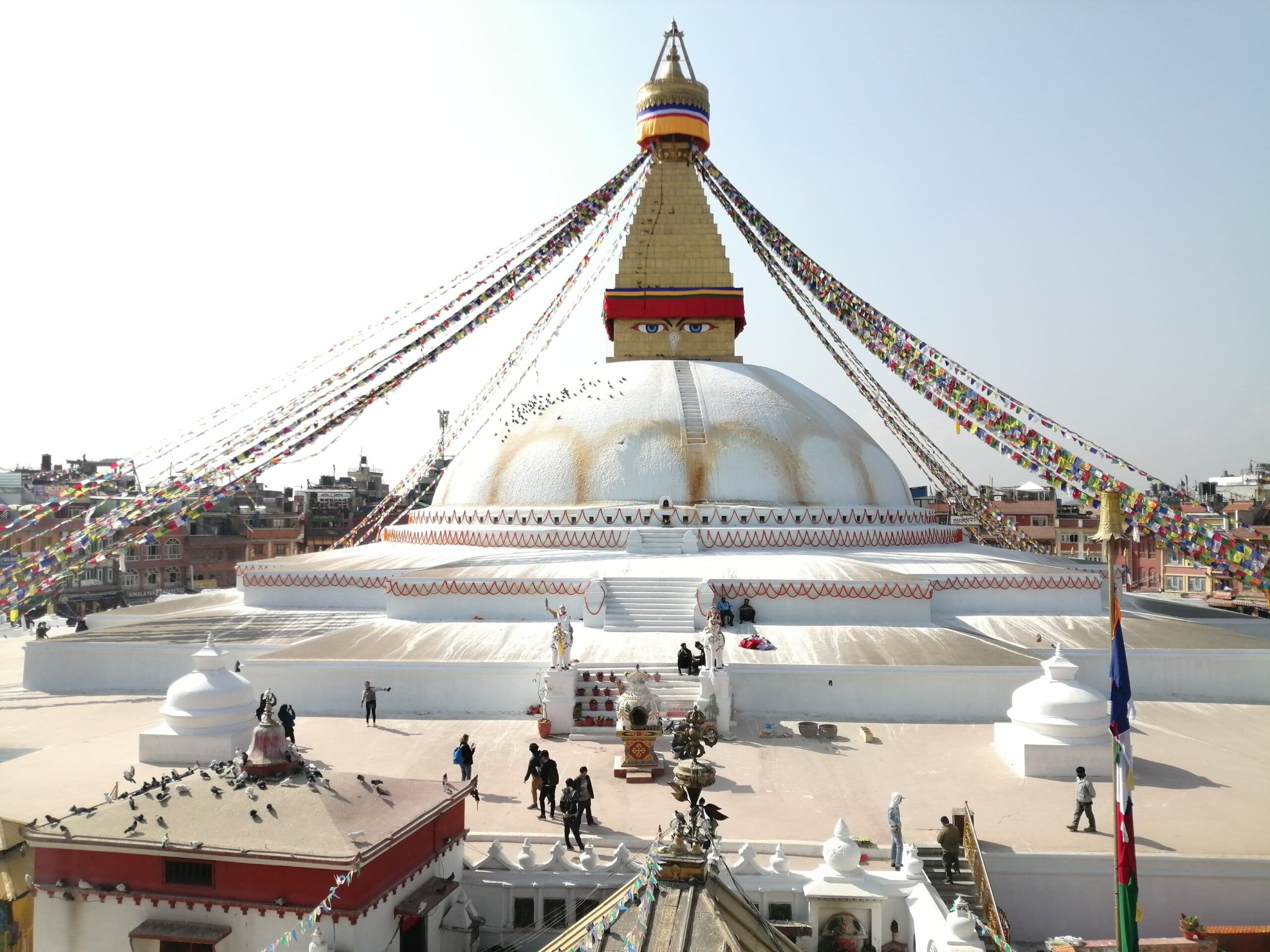 pagoda en Nepal