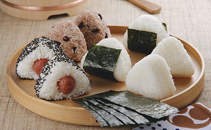 Onigiri plato tipico de Japón