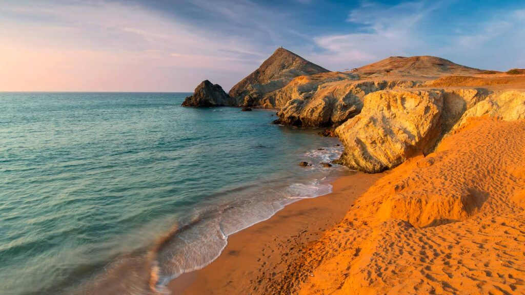 playa de Cabo de la Vela en Colombia