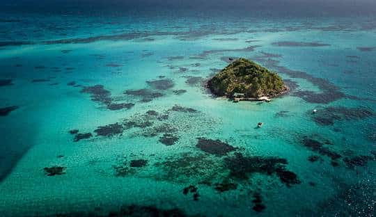 playas de isla providencia en Colombia