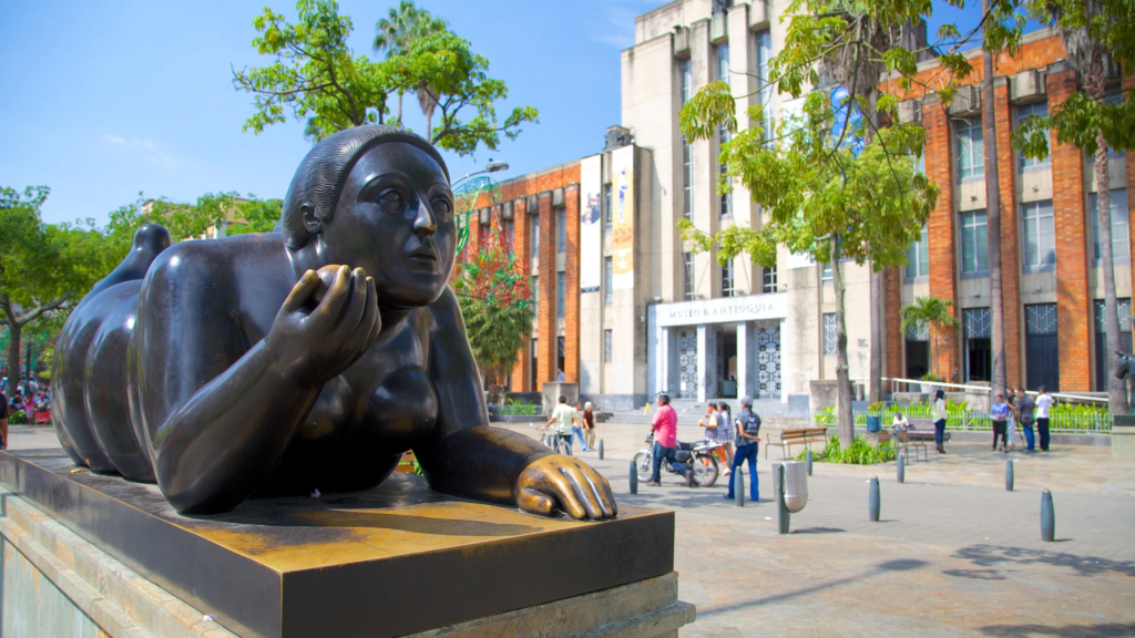 Plaza Botero en Medellin Colombia