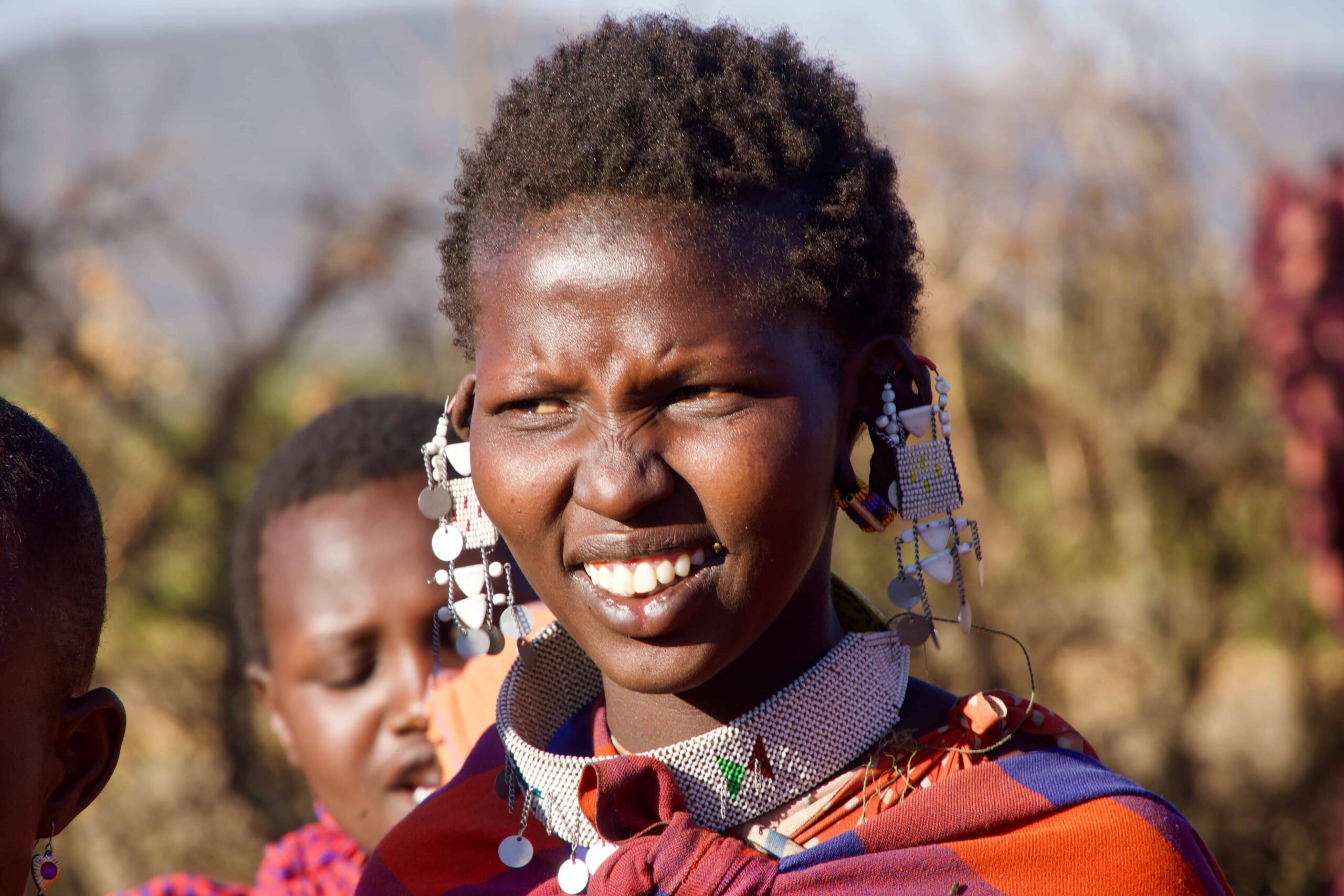 mujer masai en Tanzania