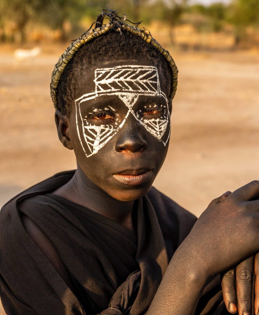 hombre masai en Tanzania