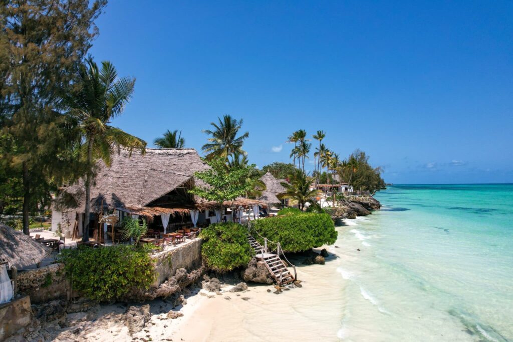 playa de zanzibar en Tanzania