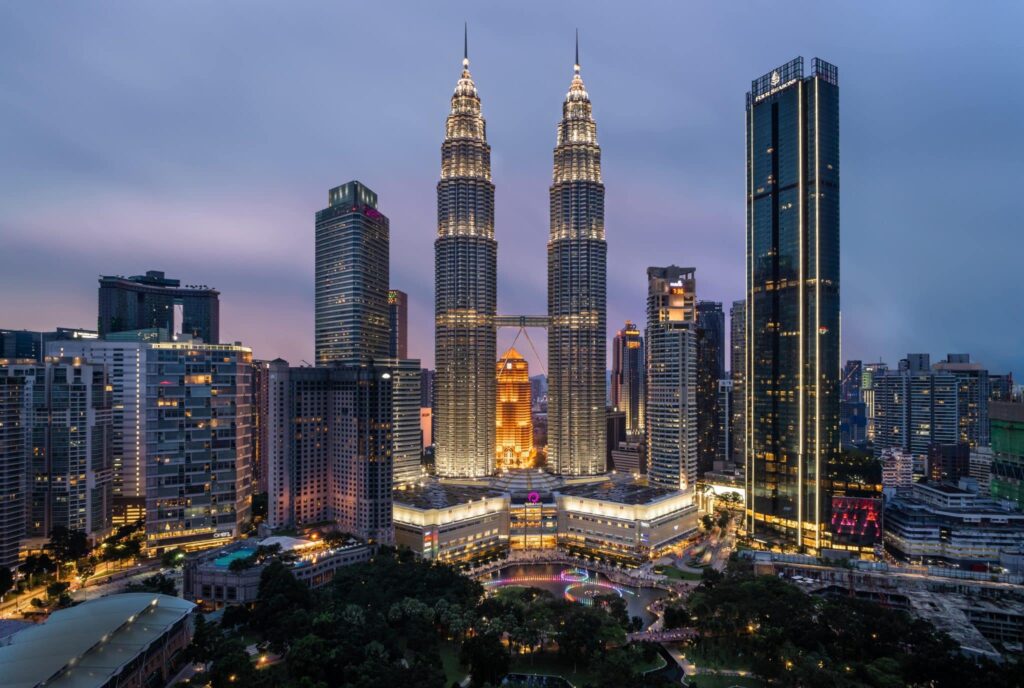 kuala lumpur de noche